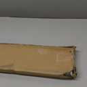 Blinds for Indoor Windows 1" Vinyl L-Shaped Slats Cordless Mini Blinds for Home, 38" W  64" H - White