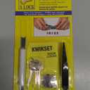 Prime-Line E 2400 Re-Keying Kit  Re-Key a Lock Kit with Pre-Cut Keys for Rekeying all your Locks to One Key, For Kwikset Brand Locks, 5-Pin Style Locks (1 Kit), Brass