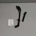 RBRL Bike Kickstand Aluminium Alloy, Bicycle Side Stand Universal for 26''-29'', Stable Bicycle Kickstand for Mountain Bike/Road Bike/MTB, Height Adjustable with Non-Slip Rubber Foot