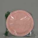 Ottin Solid Light Pink Paper Dessert Plates 7'' Disposable Appetize Cake Plates 50 Count for Birthday Wedding Party Snacks Dessert Cake Daily Use