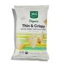 8 x 365 by Whole Foods Market, Organic White Corn Tortilla Chips Thin and Crispy, 12 Ounce (EXP 08/25/26)