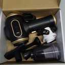 Portable Car Vacuum Cordless Mini Handheld Vacuums Cleaner Rechargeable with LCD Display and Multi-Nozzles, High Power Hand held Cleaners for Car, Home, Office, Sofa, Pet Hair,Keyboard (Black)