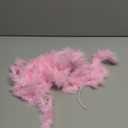 Riceshoot 3 Pcs 20 ft Pink Christmas Garland for Xmas Tree Decorations Pink Christmas Tree Hanging Garland Faux Feather Decorations for Birthday Holiday Indoor and Outdoor Party Supplies