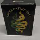 Potaroma Cat Toys Realistic Snake Catnip Crinkly Sound Toy 2 Pcs for Halloween, Mesh Fabric for Teeth Cleaning, Interactive Kicker Toys for Indoor Kitten Exercise 20 Inches