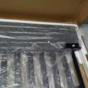 Maemttes Outdoor Bench Garden Bench, Weatherproof Anti-Rust Heavy-Duty Outside Benches Clearance, Wrought Iron Metal Bench for Front Porch, Patio, Park