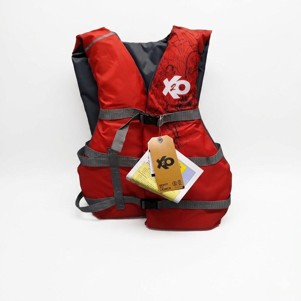 Di X20 Universal Life Vest, Red (50-60in, 2XL-3XL)