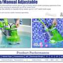 Green Expert 1.5HP Submersible Sump Pump High Flow 5000GPH 25ft Power Cord Manual Automatic On/Off for Water Removal from Basement Sump Pit Pools Hot Tub Spas Garden Pond