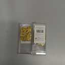 Bright Creations Gold Letter Pendant Charms for Jewelry Making and Crafts (Gold) - Pack of 26