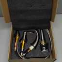 Bathroom Sink Faucet, Faucet for Bathroom Sink, Widespread Brushed Nickel Bathroom Faucet 3 Hole with Stainless Steel Pop Up Drain and cUPC Lead-Free Hose - (Brushed Nickel) (8 Inch 1 Pack)