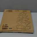 4 Tier Dumbbell Rack, Weight Rack For Home Gym, Dumbbell Stand for Free Weights (5 tier (new model, No Dumbbells Included))