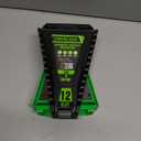 2-Piece Magnetic Wrench Organizer, Metric & SAE Portable Plastic Wrench Holder, 24-Slot Total, Foldable Carrying Handle for Wall-Mounted, Easy-Open Lock Cover, Wrenches Storage Rack Tool for Tool Box