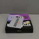 Cellulite Massage Tool Muscle Roller - Deep Fascia Massager & Dimpled Skin Remover for Legs, Thighs & Buttocks - Anti-Cellulite Roller, Smooth Skin, Pain ReliefBlack - 6 Wheel