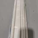 No Drill Cordless Roman Shades, White, 25x64