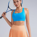 IUGA Sports Bras for Women High Support Large Bust High Impact Womens Sports Bras Strappy Padded Sports Bra, M