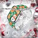 3 x Holidays Watch Band for Women Men (Compatible with Apple Watch 40mm-49mm) (Replacement Strap for iWatch Series Ultra SE 11 10 9 8 7 6 5 4 3) (Christmas-Checkered)
