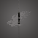 Phenix Rods Titan Spinning Model TJX-L-S 710M / 710 / 1 PC / 20-65 LB Braided LINE/PE LINE 1.0-4.0/100-300 G JIG Weight/Long Fall/Stick Bait Action/Fuji K Series SIC Guides/Fuji Reel SEAT/Custom EVA Handle