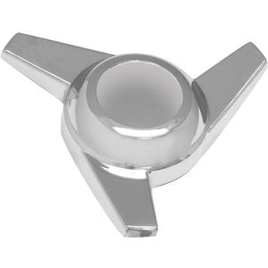 GG Grand General 90347 Chrome Knock-Off Spinner 3 Bar Swept 2-1/2 Inches Wing, L/H, Silver