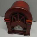 ClearClick Retro AM/FM Radio with Bluetooth - Classic Wooden Vintage Retro Style Speaker