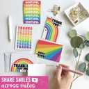 Hadley Designs 54 Bulk Thank You Cards with Envelopes - Teacher Appreciation Cards, Cute Blank Card with Envelopes, Thank You Notes for Teachers, Birthday, Graduation & Small Business