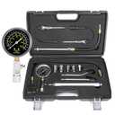 BETOOLL 13pcs Compression Tester with Spark Plug Tester - 300PSI Engine Cylinder Compression Gauge Automotive Tool (Normal)