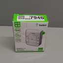 Belkin 6-Outlet Wall Surge Protector w/ 2 USB-A Ports, Wall-Mountable Surge Protector for Home, Office, Travel, Computer Desktop, Laptop, Phone Charger, & More - 900 Joules of Protection