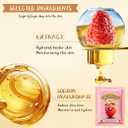 10Pcs Fruit Sheet Masks for Kids, Facial Spa Party Strawberry Favors for Girl Teens, Hydrating Facial Skincare Set for All Skin Types (Set C)