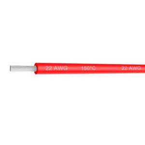uxcell a16051300ux0043 10M 32.8Ft 22AWG 40KV Electric Copper Core Flexible Silicone Wire Cable Red