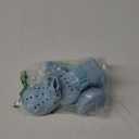 Dog Shoes, Dog Sandals for Hot Pavement, Non-Slip Waterproof Dog Booties for Winter Snowy Day and Summer, Adjustable Straps Easy-Clean Beach Outdoor Pet Boots Rugged Sole-4Pcs Blue (Size 8:3.23''x2.56'')(L*W))