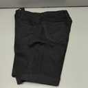 roswear Women's Mid Rise Skinny Butt Lifting Stretchy Bermuda Jeans Shorts (Medium, Black)