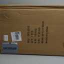 Heavy Duty Push Cart Dolly (700 lbs), Foldable Platform Hand Truck Made with High-Strength Steel, 2 Tier Design, Moving Flatbed Cart with Wheels for Warehouse, Garage, Workshop, Office