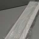 White 2"  Coldres Slats Cordless Blackout Wood Blinds for Indoor Windows 26 1/4 ×72