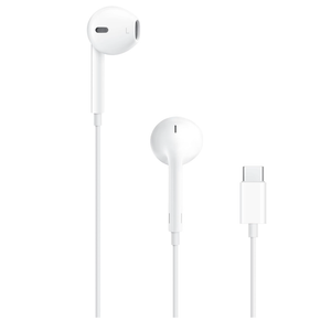 Apple EarPods Headphones with USBC Plug, Wired Ear Buds with Builtin Remote to Control Music, Phone Calls, and Volume