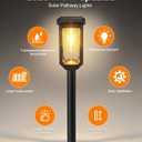 Tenmiro-Solar-Pathway-Lights-Outdoor-8-Pack-LED-Solar-Powered-Garden-Lights-Waterproof-IP65-Auto-On/Off-Outdoor-Light-for-Yard-Lawn-Patio-Path-Walkway-Driveway-Landscape-Lighting-Decor-3000K