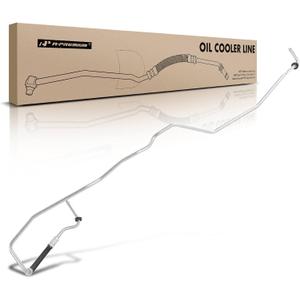 A-Premium Automatic Transmission Oil Cooler Line Hose Assembly Compatible with Chevy Silverado 1500 2500 3500, Suburban 2500 & GMC Sierra 1500 2500 3500, Yukon XL 1500 2500 & Cadillac Escalade EXT ESV