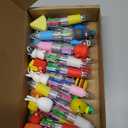 CZWZ 20Pcs Mini Multicolor Pens in One 4-in-1 Cute Pens Bulk for Kids, Fun Kawaii Ballpoint Pens for Birthdays and Children's Party Favors Gifts Teacher School Supplies