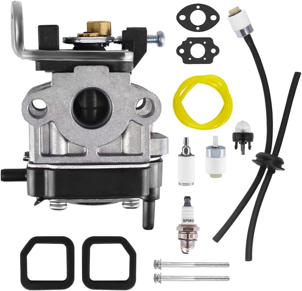 CULMKARI WYC-22 Carburetor Kit Fit for Hitachi CG22EA 21.1cc Tanaka TCG-22EAB TCG-22EAS Trimmers Replaces 6696550