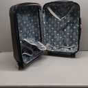 Rockland London Hardside Spinner Wheel Luggage, Grey, Carry-On 20-Inch