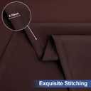 homing 4 Packs 6 Foot Rectangle Table Cloth, Waterproof Polyester Elastic Fitted Tablecloth, Washable Table Cover for Picnic, Camping, Outdoor (Coffee, 30" x 72")