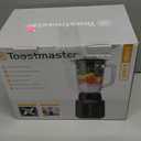 Toastmaster 5 Speed Blender with 48-oz Plastic Jar - Kitchen Blender with Stainless Steel Blades - For Fruit Smoothies & More - Multiple Speeds & Pour-Through Lid