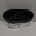 Stove Top Cover for Electric Stove- Range Covers for Electric Stove,Silicone XXL Dish Drying Mat, Glass Cooktop Covers, Flat RV Range top Mats (Black, 30"x21")