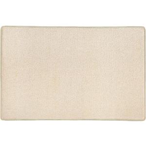 PURE ERA Carpet Stair Tread Landing Mat Tape Free Self Adhesive Non Slip Skid Resistant Indoor Doormat Area Rug Floor Mat for Kitchen Bathroom Workstations Washable 2' X 3' (Light Beige)