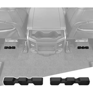 2PCS Under Seat Vent Deflectors Compatible with 2019-2025 Dodge Ram 1500 Under Seat Air Outlet Trim Air Vent Extension Replacement for 2019-2025 Dodge Ram 1500 Accessories