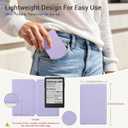 CoBak Magnetic Case for XTEINK X4, Ultra-Lightweight Protective Cover for Xteink X4 E-Reader, Secure Magnetic Attachment(Lilac Purple)