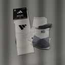 adidas Unisex Copa Zone Soccer Socks for Men and Women, Over The Calf (Medium, White/White)