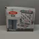 OXO Tot Expandable Drying Rack  Space-Saving Drying Rack | Newborn and Baby Essentials | Breastfeeding Essentials | Dry Baby Bottles | Save Space in Kitchen