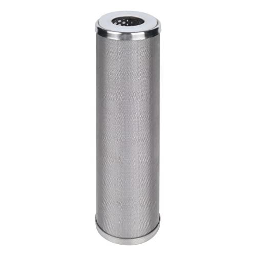 Amwater Stainless Steel Cleanable Wire Mesh Filter Cartridge 10”Length,2.5"OD(10 Micron)