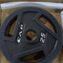 CAP Barbell 2-Inch Olympic Weight Plate | Multiple Options (25 lb - Single)