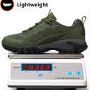 Hiking Shoes Women Waterproof Lightweight for Trail Trekking Camping Outdoor (6, Green)