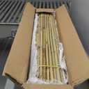 4Ft High x 6 Ft Long x 0.7In D Bamboo Screen, Natural Bamboo Fence Rolls, Eco-Friendly Fencing for Outdoor Balcony Patio Garden Border Pool