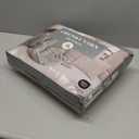 Mellobello Jumbo Chunky Yarn for Hand Knitting - Super Thick Chenille Chunky Yarn for Crocheting - Extra Soft Bulky Fluffy Blanket Big Yarn 8 Jumbo Pack (27yds,8 oz Each Skein) Country Blue